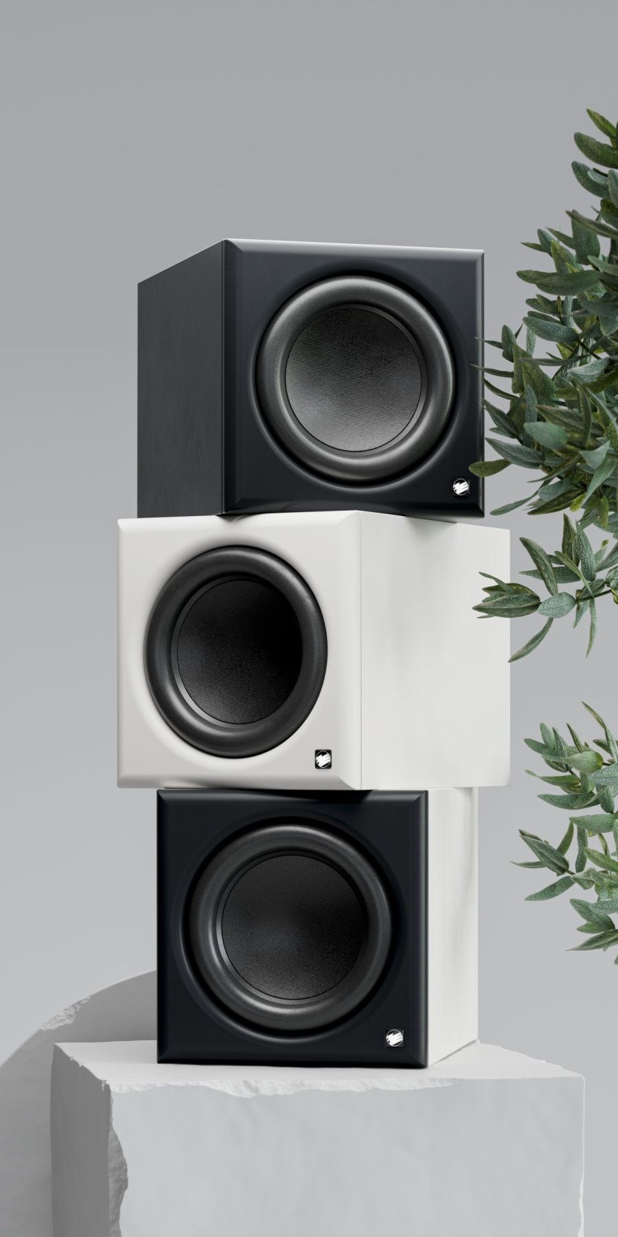 Subwoofer – Produktvisualisierung — Produktvisualisierung