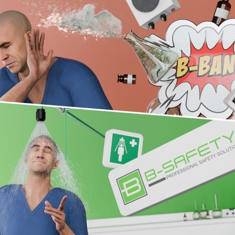 B-SAFETY <b>Meme-Kampagne</b> – CGI & Houdini — 3D Animation & Video