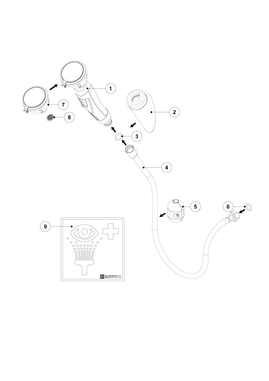 B-SAFETY BIM-Integration – <b>Technische Produktdokumentation</b> — Technische Zeichnungen