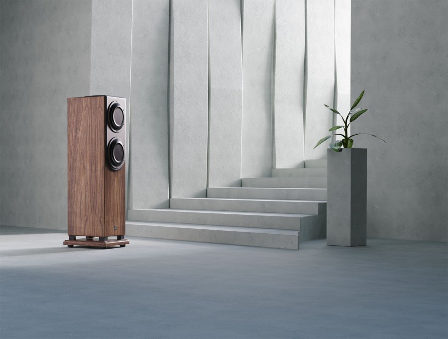 High-End Audio – Produktrenderings für eine komplette Lautsprecher-Serie
    
 — Produktvisualisierung