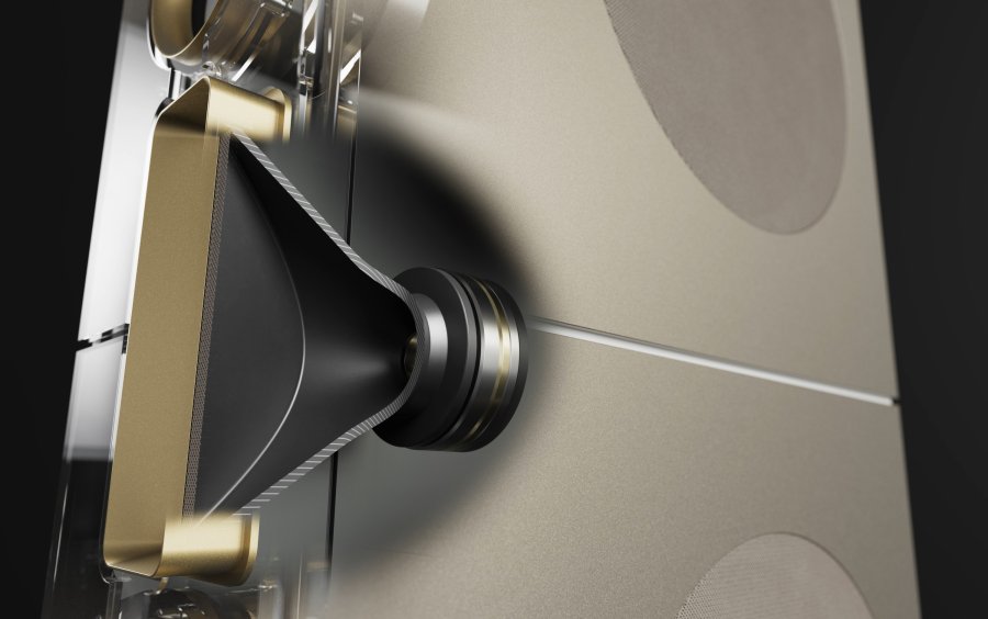 Lautsprecher-Treiber – Technologie-Animation — Technische Visualisierung