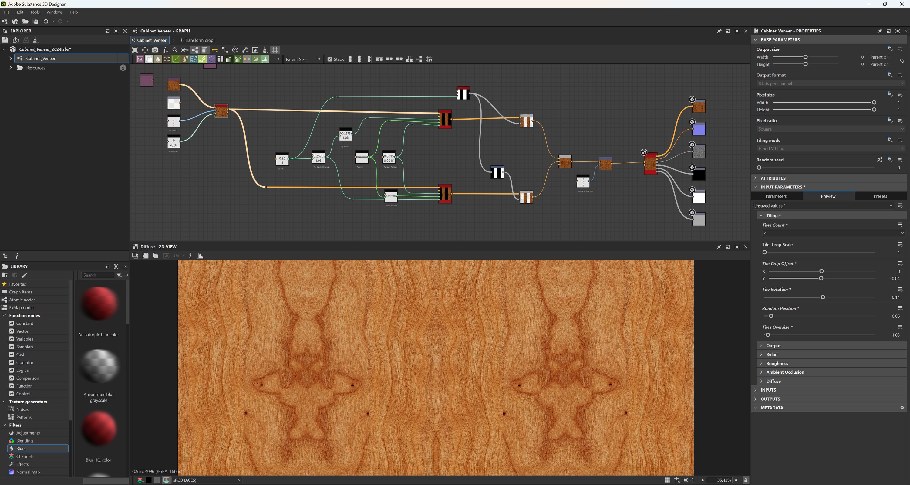 Prozedurale Materialien mit Substance Designer
    
