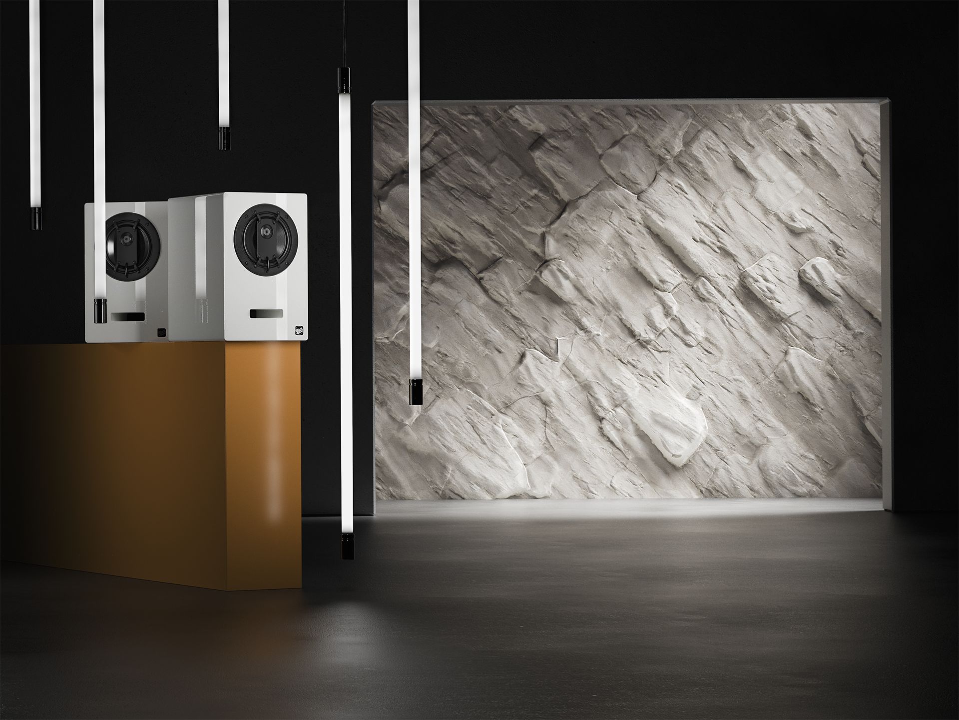 High-End Audio – Produktrenderings für eine komplette Lautsprecher-Serie
    
 — Produktvisualisierung — HQ 3D