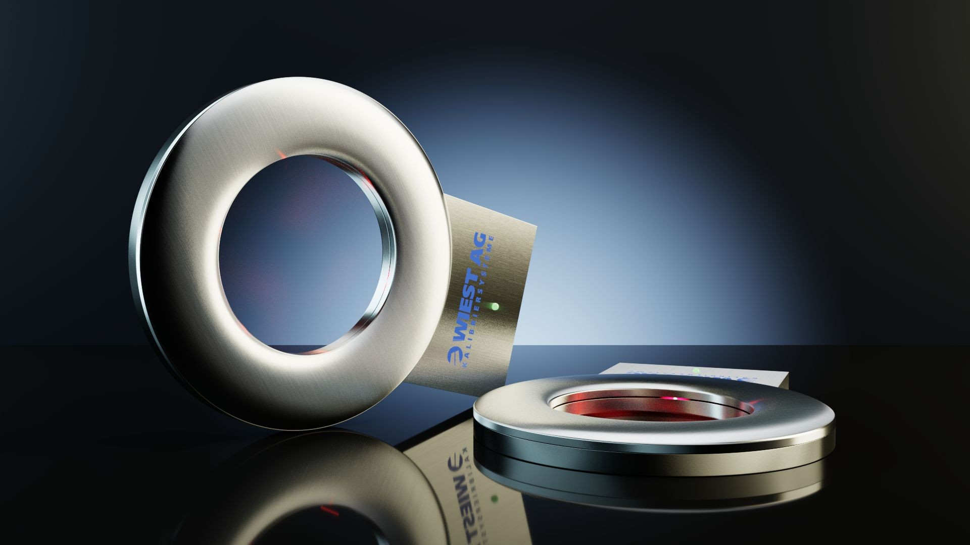 Roboter-Kalibriersysteme – Technische Produktvisualisierung
    
 — Technische Visualisierung — HQ 3D