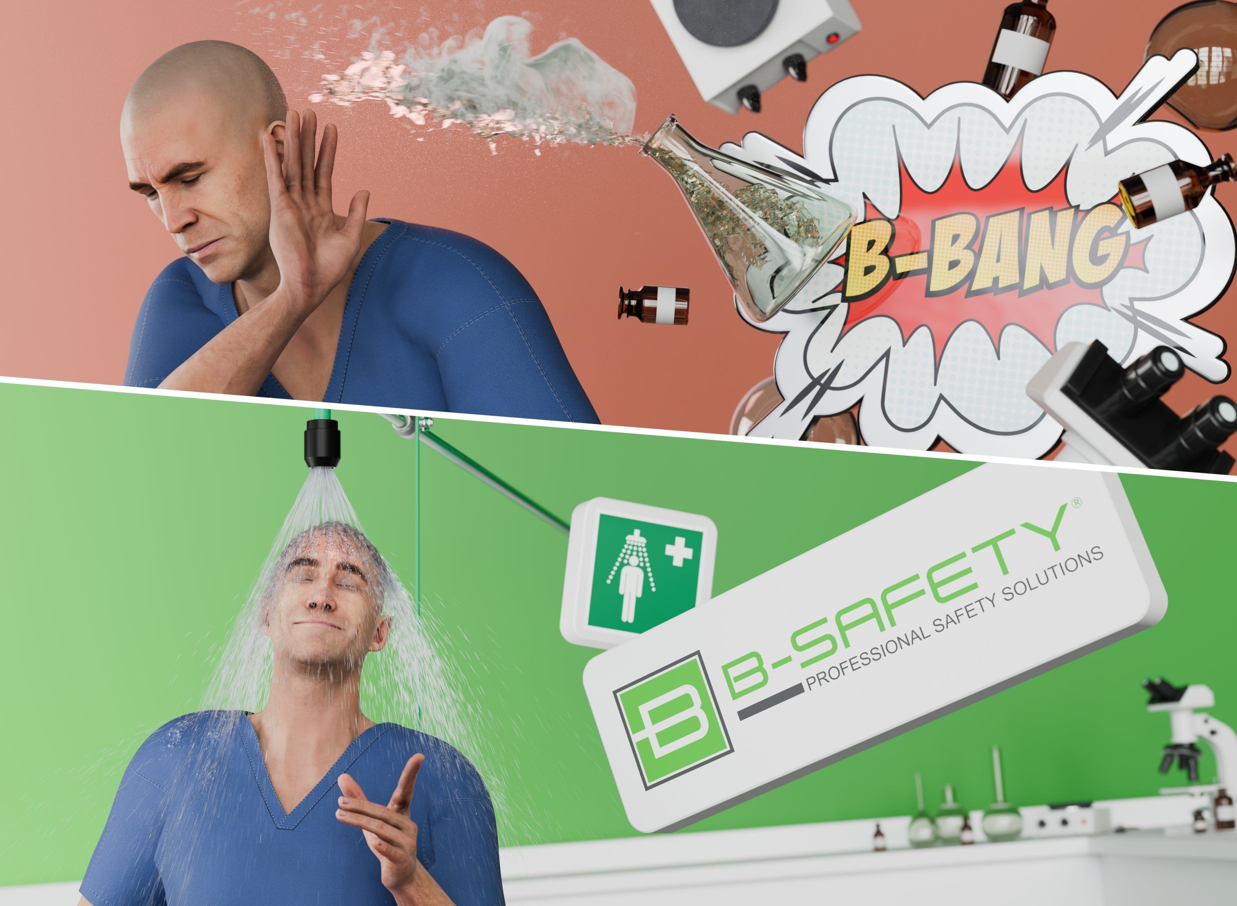 B-SAFETY Meme-Kampagne – CGI & Houdini — 3D Animation & Video — HQ 3D