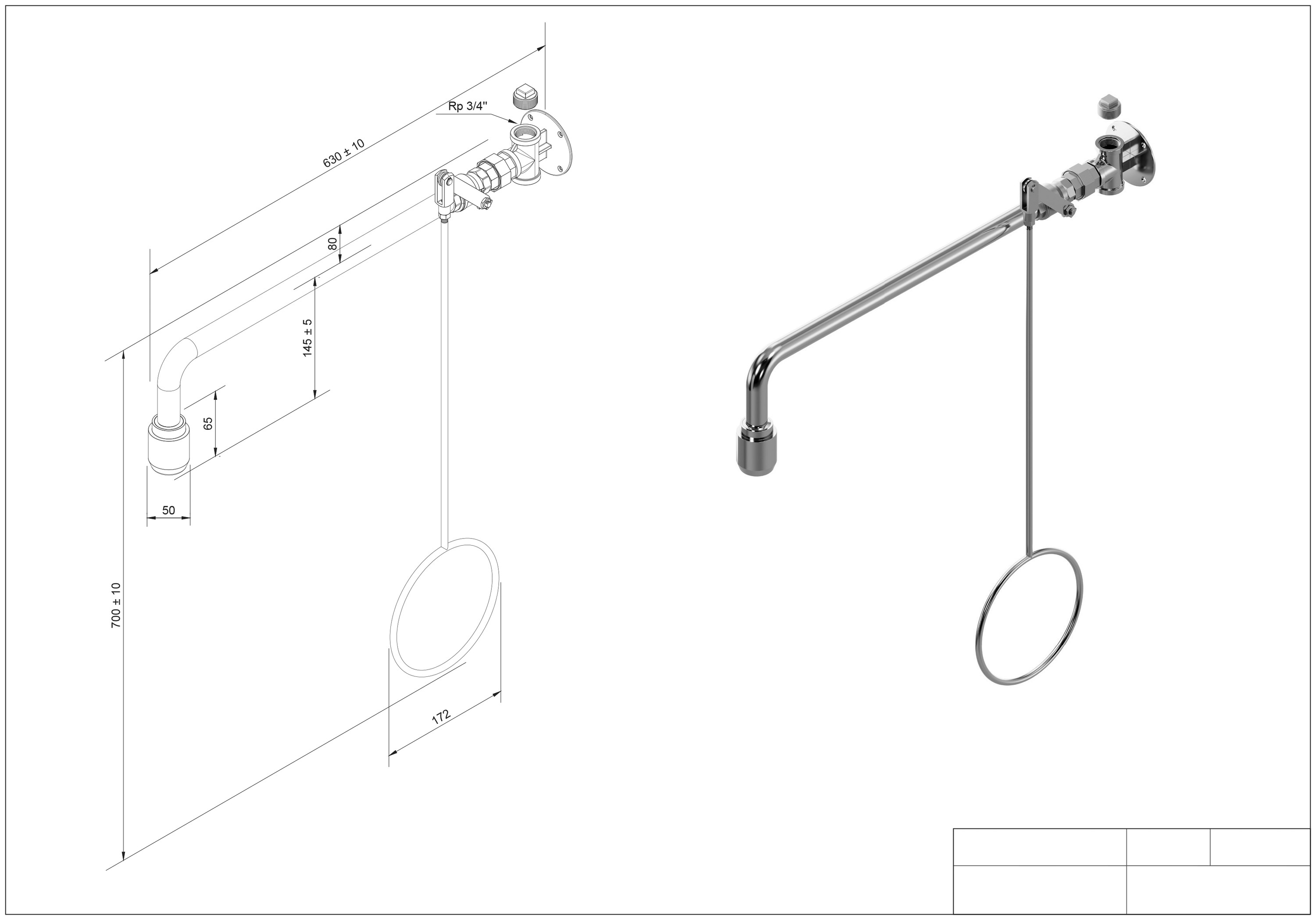 Renderings und Zeichnungen in derselben Projektion
    
